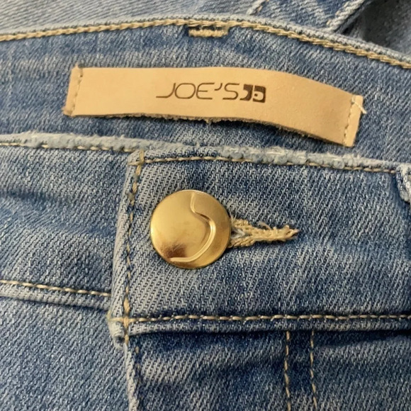 Joe's Jeans The Charlie High Rise Skinny Ankle Jean with Rouching size 26 Hannah - Picture 6 of 13